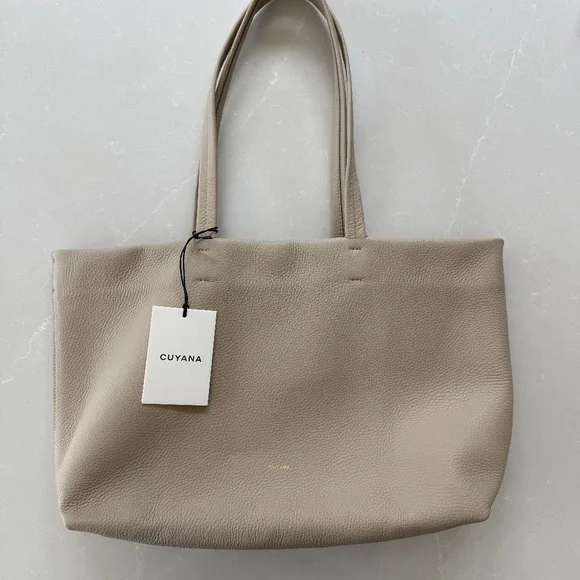 Cuyana Bags Cuyana Small Easy Tote Stone Poshmark